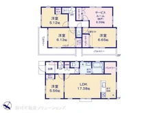 【神奈川県/横浜市青葉区市ケ尾町】横浜市青葉区市ケ尾町 新築一戸建て 間取り図