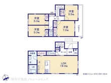 【神奈川県/横浜市青葉区新石川】横浜市青葉区新石川4丁目 新築一戸建て 間取り図