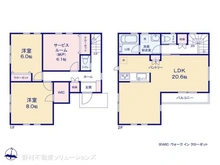 【神奈川県/横浜市都筑区池辺町】横浜市都筑区池辺町 新築一戸建て 間取り図