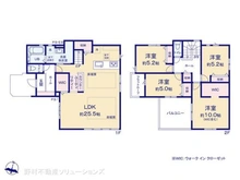 【神奈川県/横浜市青葉区荏田町】横浜市青葉区荏田町 新築一戸建て 間取り図