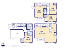 【神奈川県/横浜市都筑区池辺町】横浜市都筑区池辺町 中古一戸建て 間取り図