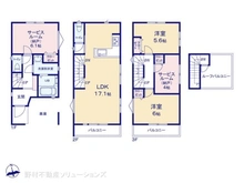 【神奈川県/川崎市宮前区有馬】川崎市宮前区有馬5丁目 新築一戸建て 間取り図