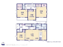 【神奈川県/横浜市青葉区元石川町】横浜市青葉区元石川町 新築一戸建て 間取り図