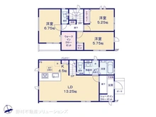 【神奈川県/横浜市青葉区荏田西】横浜市青葉区荏田西5丁目 新築一戸建て 間取り図