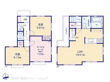 【東京都/国分寺市東元町】国分寺市東元町1丁目 新築一戸建て 間取り図