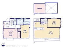 【東京都/小平市美園町】小平市美園町3丁目 新築一戸建て 間取り図