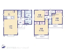 【東京都/小金井市前原町】小金井市前原町2丁目 新築一戸建て 間取り図