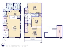 【東京都/小金井市前原町】小金井市前原町1丁目 新築一戸建て 間取り図
