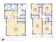 【東京都/小金井市前原町】小金井市前原町3丁目 新築一戸建て 間取り図