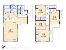【東京都/小金井市貫井南町】小金井市貫井南町5丁目 新築一戸建て 間取り図