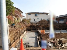 【東京都/小金井市東町】小金井市東町1丁目 新築一戸建て 現地（建築前）：全2棟 左側（1号棟）