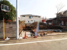 【東京都/小金井市東町】小金井市東町1丁目 新築一戸建て 現地（建築前）：全2棟 左側（1号棟）