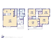 【東京都/小金井市貫井南町】小金井市貫井南町1丁目 新築一戸建て 間取り図