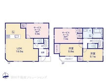 【東京都/小金井市貫井南町】小金井市貫井南町5丁目 新築一戸建て 間取り図