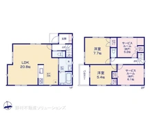 【東京都/小金井市貫井南町】小金井市貫井南町5丁目 新築一戸建て 間取り図