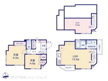 【東京都/小金井市東町】小金井市東町1丁目 新築一戸建て 間取り図