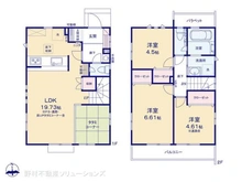 【東京都/小平市大沼町】小平市大沼町6丁目 新築一戸建て 間取り図