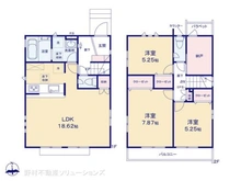 【東京都/小平市大沼町】小平市大沼町6丁目 新築一戸建て 間取り図