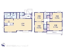 【東京都/小金井市前原町】小金井市前原町4丁目 新築一戸建て 間取り図