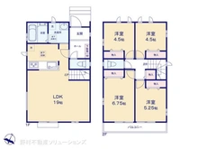 【東京都/小金井市前原町】小金井市前原町4丁目 新築一戸建て 間取り図