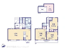 【東京都/小金井市貫井南町】小金井市貫井南町1丁目 新築一戸建て 間取り図
