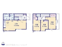 【東京都/小平市仲町】小平市仲町 新築一戸建て 間取り図