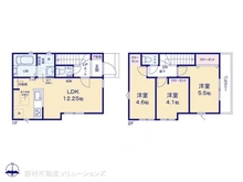 【東京都/小平市仲町】小平市仲町 新築一戸建て 間取り図