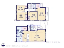【東京都/小平市花小金井】小平市花小金井8丁目 新築一戸建て 間取り図