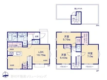 【東京都/国分寺市東元町】国分寺市東元町4丁目 新築一戸建て 間取り図