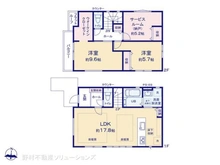 【東京都/小平市仲町】小平市仲町 新築一戸建て 間取り図