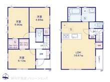 【東京都/小金井市東町】小金井市東町1丁目 新築一戸建て 間取り図