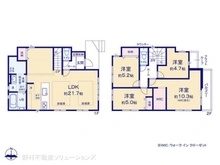 【東京都/小金井市緑町】小金井市緑町3丁目 新築一戸建て 間取り図