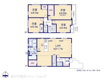 【東京都/小金井市緑町】小金井市緑町3丁目 新築一戸建て 間取り図