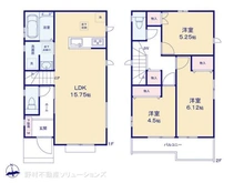 【東京都/小平市上水南町】小平市上水南町2丁目 新築一戸建て 間取り図