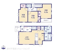 【東京都/小平市学園東町】小平市学園東町 新築一戸建て 間取り図