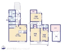 【東京都/小平市上水南町】小平市上水南町4丁目 新築一戸建て 間取り図