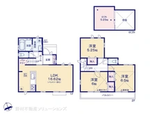 【東京都/小平市鈴木町】小平市鈴木町1丁目 新築一戸建て 間取り図