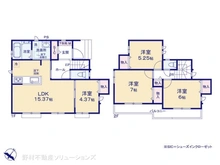 【東京都/東村山市青葉町】東村山市青葉町1丁目 新築一戸建て 間取り図