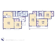 【東京都/東村山市青葉町】東村山市青葉町1丁目 新築一戸建て 間取り図