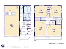 【東京都/東村山市青葉町】東村山市青葉町1丁目 新築一戸建て 間取り図