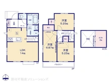 【東京都/小平市仲町】小平市仲町 新築一戸建て 間取り図