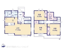 【東京都/小平市上水南町】小平市上水南町1丁目 新築一戸建て 間取り図