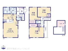 【東京都/杉並区上井草】杉並区上井草2丁目 新築一戸建て 間取り図