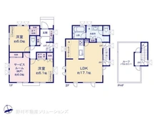 【東京都/杉並区下井草】杉並区下井草1丁目 新築一戸建て 間取り図