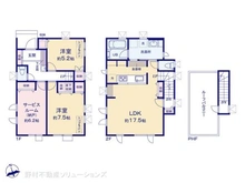 【東京都/杉並区下井草】杉並区下井草1丁目 新築一戸建て 間取り図