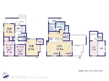 【東京都/杉並区久我山】杉並区久我山5丁目 新築一戸建て 間取り図