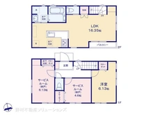 【東京都/杉並区本天沼】杉並区本天沼3丁目 新築一戸建て 間取り図