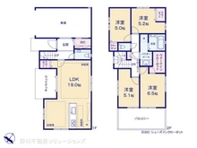 【東京都/杉並区荻窪】杉並区荻窪2丁目 新築一戸建て 間取り図