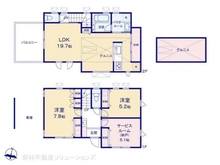 【東京都/杉並区下井草】杉並区下井草3丁目 新築一戸建て 間取り図