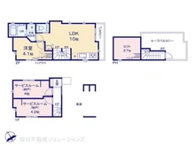 【東京都/杉並区本天沼】杉並区本天沼2丁目 新築一戸建て 間取り図